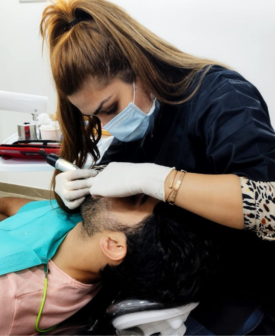 three girls are smiling